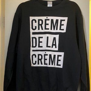 CREME DE LA CREME GRAPHIC SWEATSHIRT